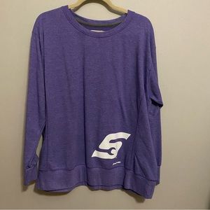 SNAP ON pullover lightweight sweatshirt